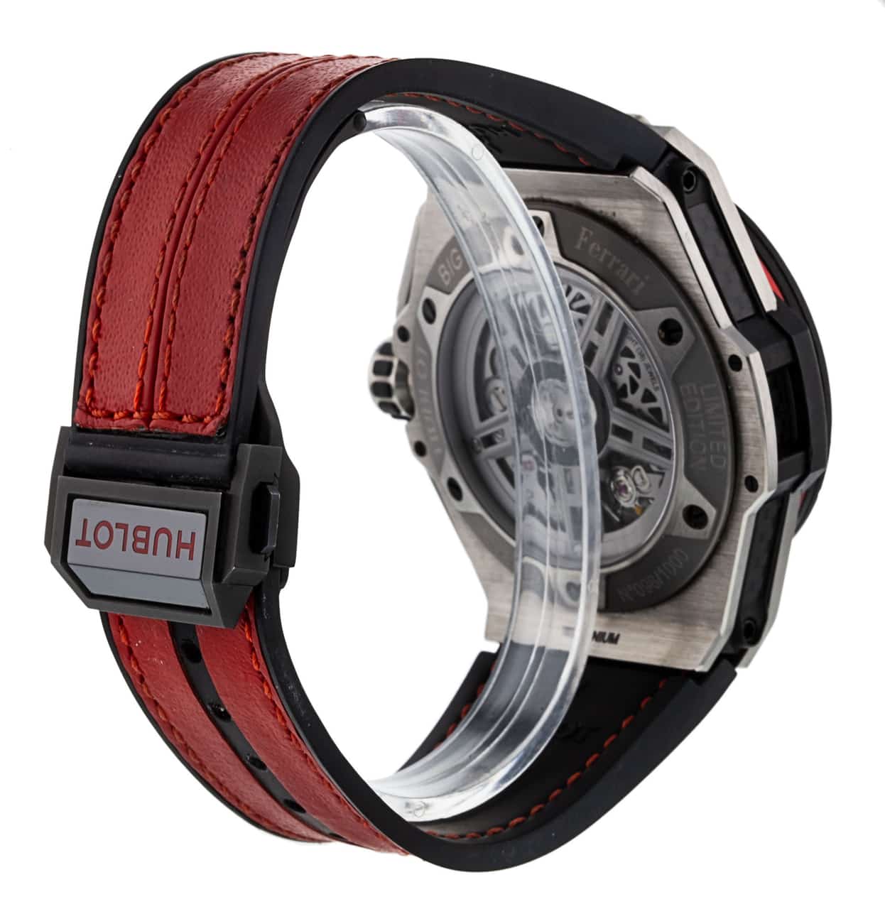 Hublot Big Bang Skeleton Dial Leather Strap